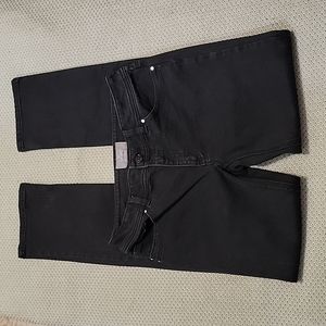 EUC Chico's Black "So Slimming" Straight Leg Skinny Jeans Size:00